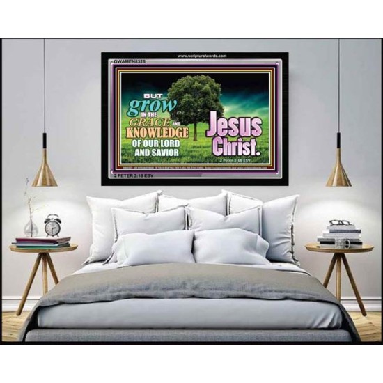 GROW IN GRACE   Inspirational Bible Verses Framed   (GWAMEN8325)   