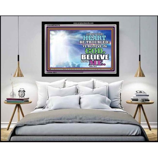BELIEVE IN GOD   Wall & Art Dcor   (GWAMEN8378)   