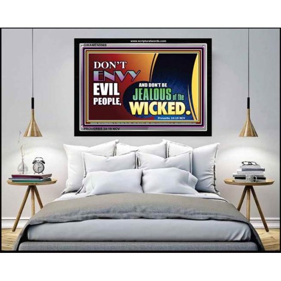 ENVY   Custom Framed Bible Verse   (GWAMEN8969)   