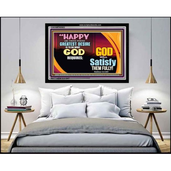 DO WHAT GOD REQUIRES   Custom Art and Wall Dcor   (GWAMEN8983)   