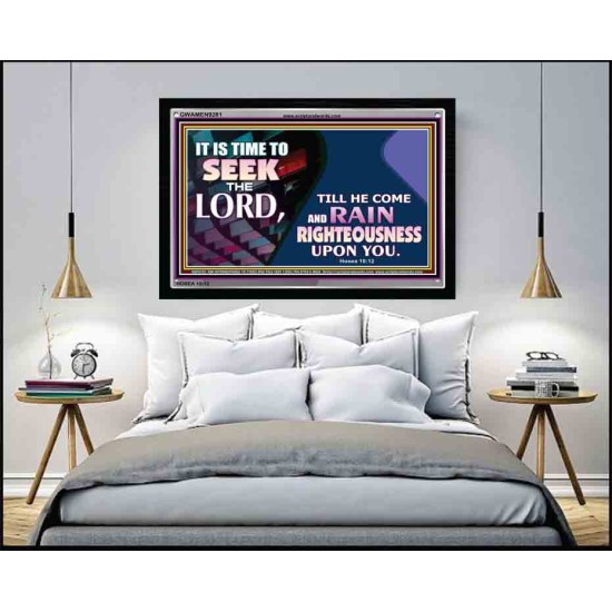 IT IS TIME TO SEEK THE LORD   Framed Prints     (GWAMEN9281)   