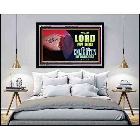 DIVINE ENLIGHTENMENT   Scripture Wall Art   (GWAMEN9296)   