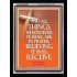 ASK IN PRAYER, BELIEVING AND  RECEIVE.   Framed Bible Verses   (GWAMEN002)   "25X33"