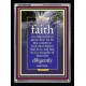 WITHOUT FAITH IT IS IMPOSSIBLE TO PLEASE THE LORD   Christian Quote Framed   (GWAMEN084)   