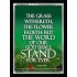 THE WORD OF GOD STAND FOREVER   Framed Scripture Art   (GWAMEN103)   "25X33"