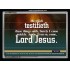 COME LORD JESUS   Bible Verse Framed for Home Online   (GWAMEN1032)   "33X25"