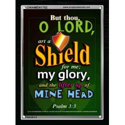 A SHIELD FOR ME   Bible Verses For the Kids Frame    (GWAMEN1752)   "25X33"
