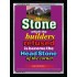 THE STONE WHICH THE BUILDERS REFUSED   Bible Verses Frame Online   (GWAMEN1935)   "25X33"