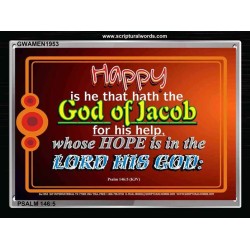 GOD OF JACOB   Religious Art   (GWAMEN1953)   