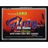 GIVE UNTO THE LORD   Bible Verse Wall Art Frame   (GWAMEN1960)   "33X25"