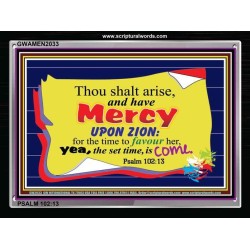 ARISE AND HAVE MERCY   Scripture Art Wooden Frame   (GWAMEN2033)   