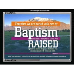 BAPTISM   Scripture Art   (GWAMEN264)   