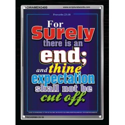 THINE EXPECTATION   Bible Verse Picture Frame Gift   (GWAMEN3400)   