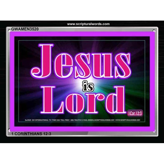 JESUS IS LORD   Religious Art   (GWAMEN3520)   