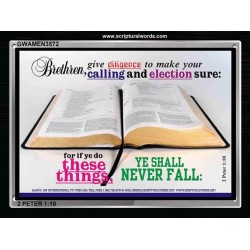 YOUR CALLING   Frame Bible Verses Online   (GWAMEN3572)   "33X25"