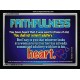 FAITHFULNESS   Bible Verse Frame for Home Online   (GWAMEN3590)   