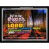 GLORY IN THE LORD   Scripture Framed    (GWAMEN3649)   "33X25"