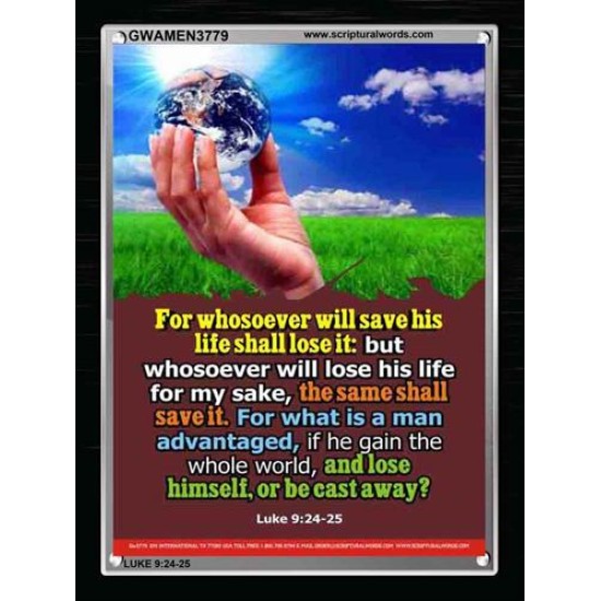 WHOSOEVER   Bible Verse Framed for Home   (GWAMEN3779)   