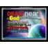 DRAW NEAR TO GOD   Scripture Framed Signs   (GWAMEN3816)   "33X25"
