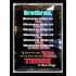 WHATSOEVER THINGS ARE TRUE   Scripture Wood Framed Signs   (GWAMEN3878)   "25X33"