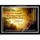 VENGEANCE BELONGS TO GOD   Acrylic Glass Frame Scripture Art   (GWAMEN3904)   