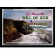 GODS WILL   Religious Art Acrylic Glass Frame   (GWAMEN3956)   