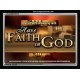 FAITH IN GOD   Picture Frame   (GWAMEN3974)   