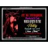 VICTORY BY THE BLOOD OF JESUS   Bible Scriptures on Love Acrylic Glass Frame   (GWAMEN4021)   "33X25"