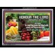 HONOUR THE LORD   Frame Large Wall Art   (GWAMEN4071)   