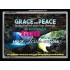 GRACE AND PEACE   Bible Verse Framed Art   (GWAMEN4195)   "33X25"