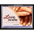 LOVE ONE ANOTHER   Contemporary Wall Decor   (GWAMEN4207)   "33X25"