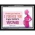 I FORMED YOU IN YOUR MOTHERS WOMB   Bible Verse Frame Online   (GWAMEN4259)   "33X25"