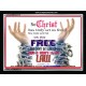 FREEDOM IN CHRIST   Frame Bible Verse Online   (GWAMEN4313)   
