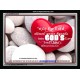 GODS LOVE   Bible Verse Framed for Home Online   (GWAMEN4323)   