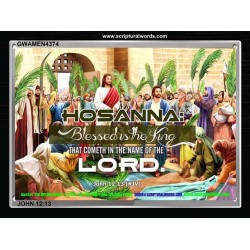 HOSANNA   Custom Wall Dcor   (GWAMEN4374)   