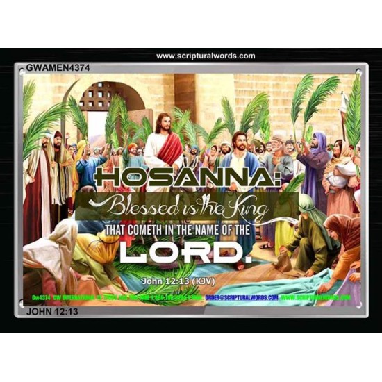 HOSANNA   Custom Wall Dcor   (GWAMEN4374)   