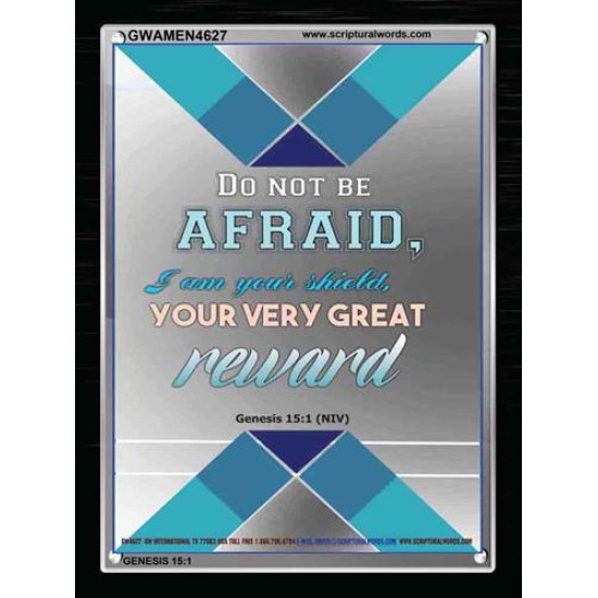 VERY GREAT REWARD   Encouraging Bible Verses Framed   (GWAMEN4627)   