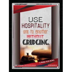 USE HOSPITALITY   Modern Christian Wall Dcor Frame   (GWAMEN4667)   "25X33"