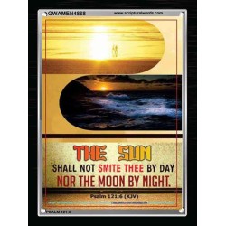 THE SUN SHALL NOT SMITE THEE   Bible Verse Art Prints   (GWAMEN4868)   