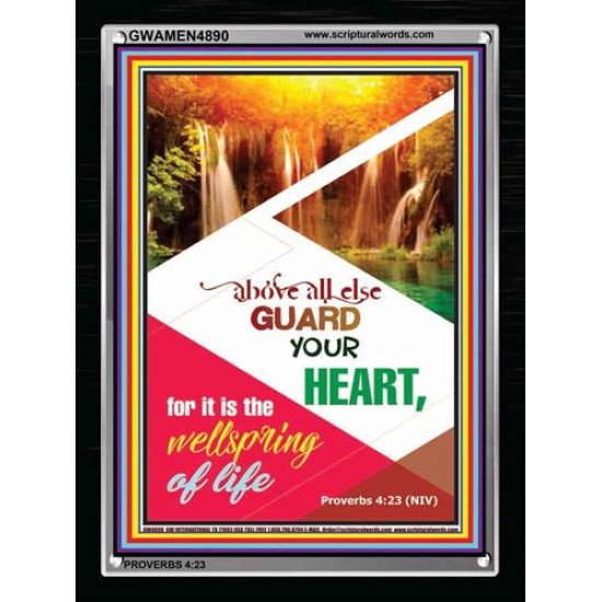 WELLSPRING OF LIFE   Christian Artwork Frame   (GWAMEN4890)   