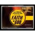 FAITH IN GOD   Christian Wall Dcor   (GWAMEN5002)   "33X25"