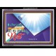I WILL GIVE THEE REST   Scriptural Portrait Acrylic Glass Frame   (GWAMEN5367)   