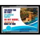 IN MY NAME   Religious Art Acrylic Glass Frame   (GWAMEN5406)   