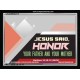 HONOR   Christian Artwork Acrylic Glass Frame   (GWAMEN5413)   