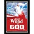 THE WORD OF GOD   Bible Verses Frame   (GWAMEN5435)   "25X33"