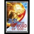 THE WORD OF GOD   Bible Verse Wall Art   (GWAMEN5494)   "25X33"