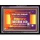 FEAR GOD   Inspirational Wall Art Frame   (GWAMEN5507)   