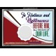 HOLINESS AND RIGHTEOUSNESS   Biblical Paintings Acrylic Glass Frame   (GWAMEN5524)   