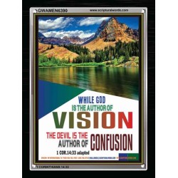 AUTHOR OF VISION   Bible Scriptures on Love Acrylic Glass Frame   (GWAMEN6390)   