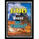 WHERE ARE THOU   Custom Framed Bible Verses   (GWAMEN6402)   